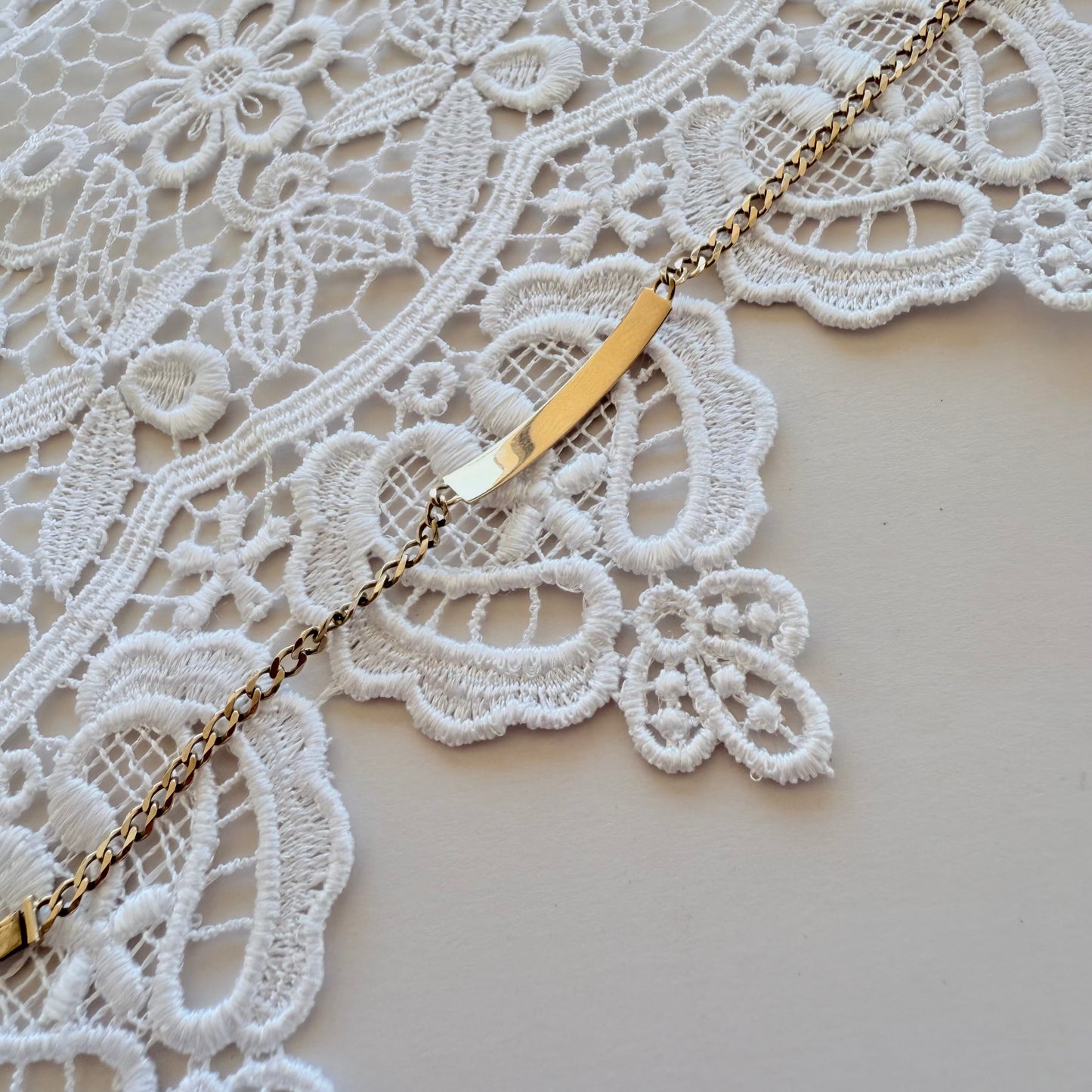 Gold Personalized Bracelet