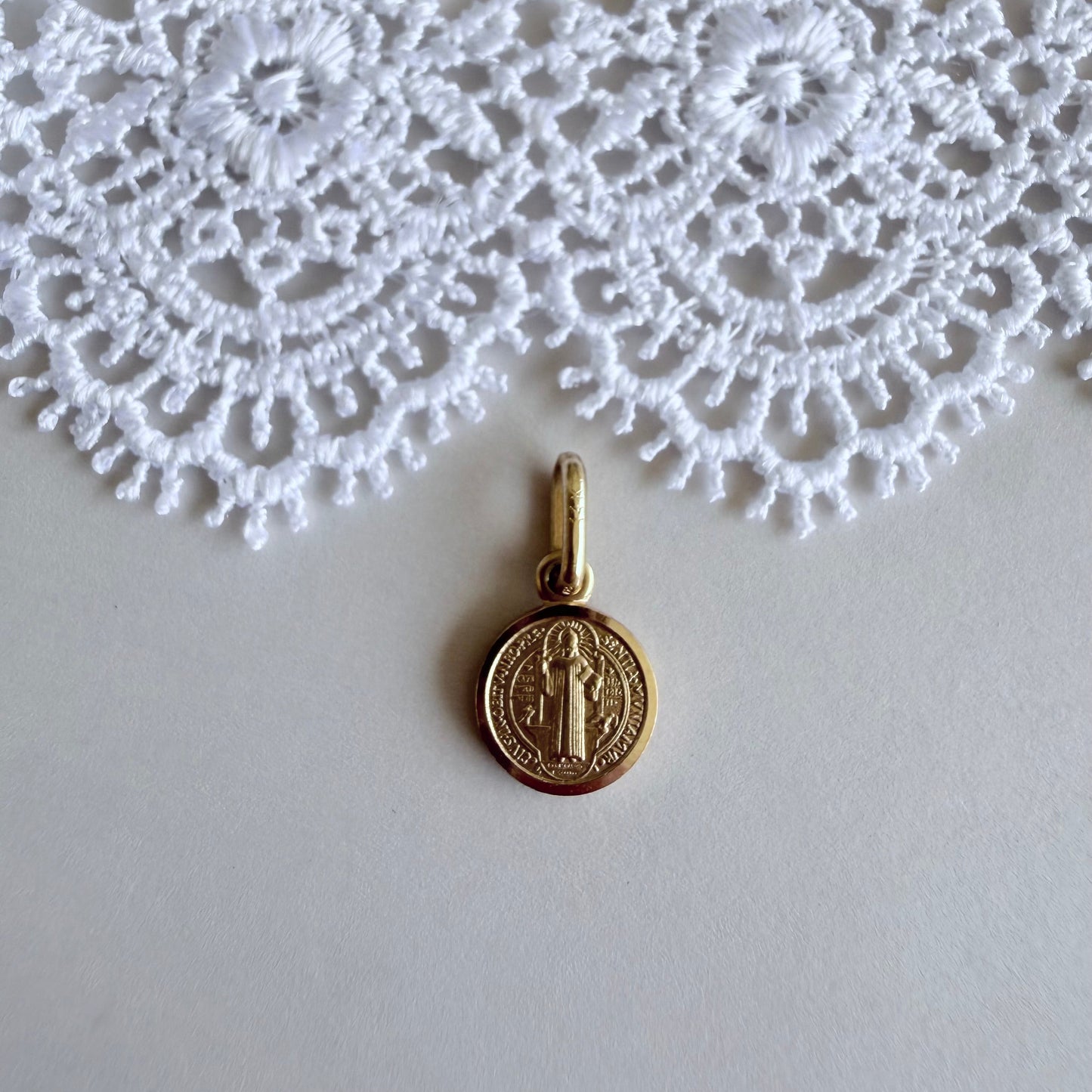 St. Benedict Medal-14k gold medal