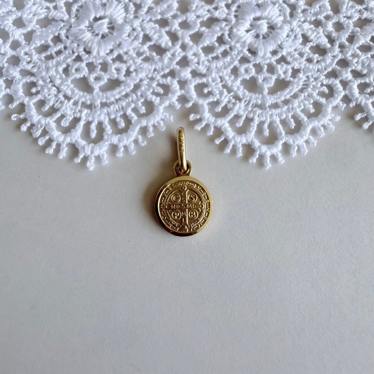 St. Benedict Medal-14k gold medal