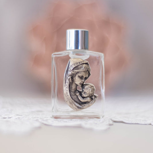 Our Lady Glass bottle (set of 10)